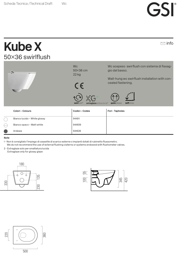 Kube X 50×36